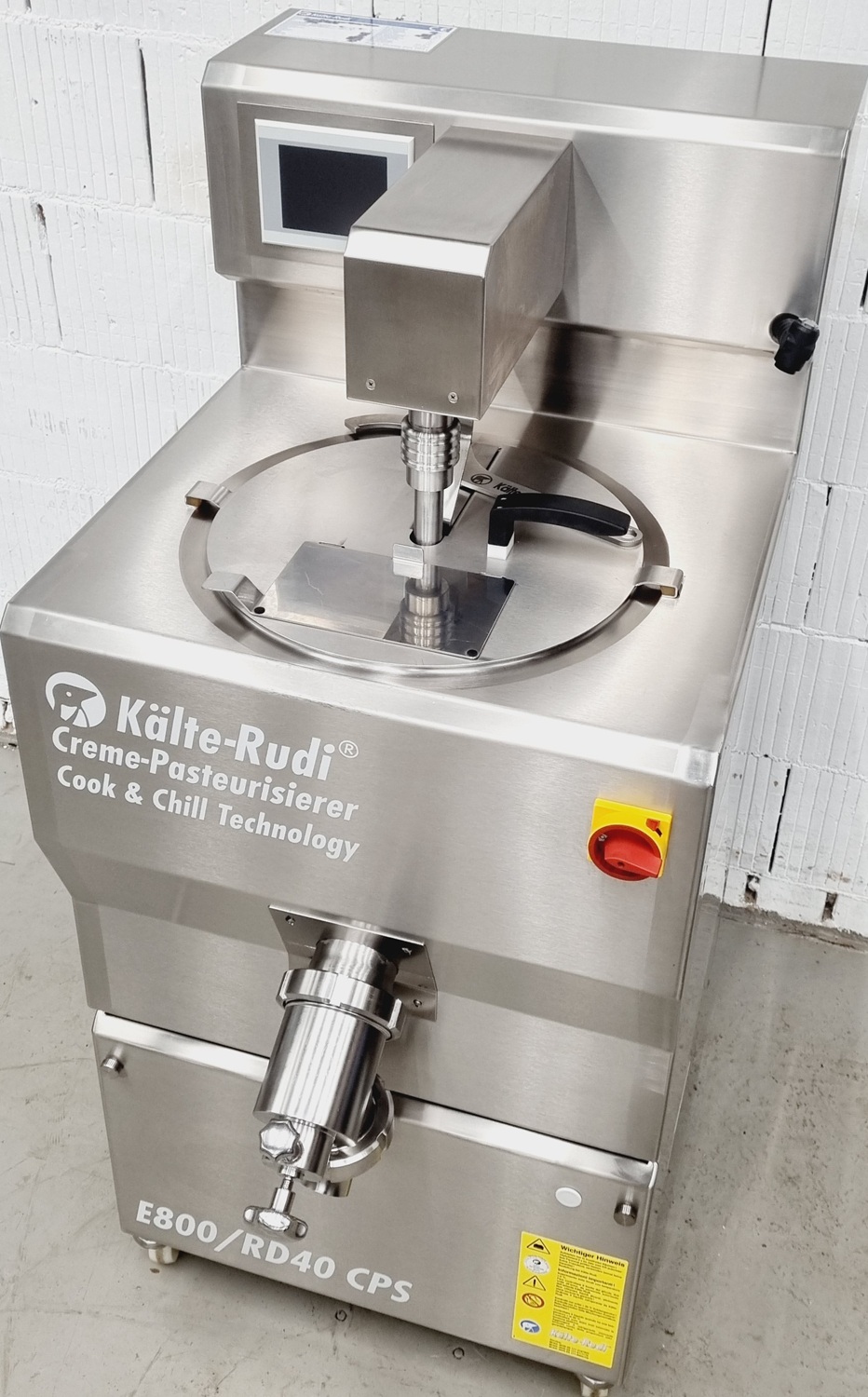 Creme-Pasteurisierer E800/RD40 CPS