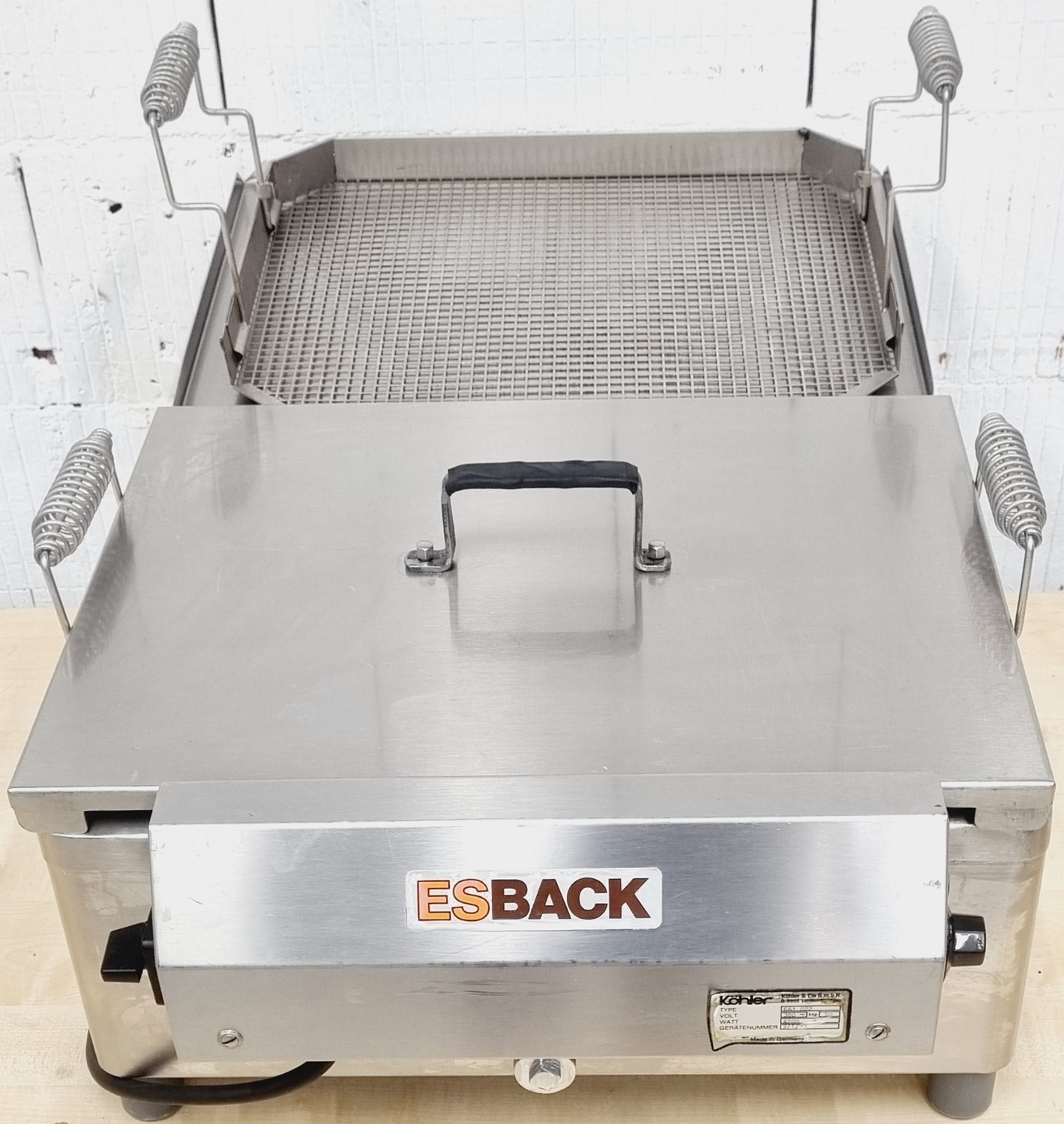 Tischfettbackgerät esback24