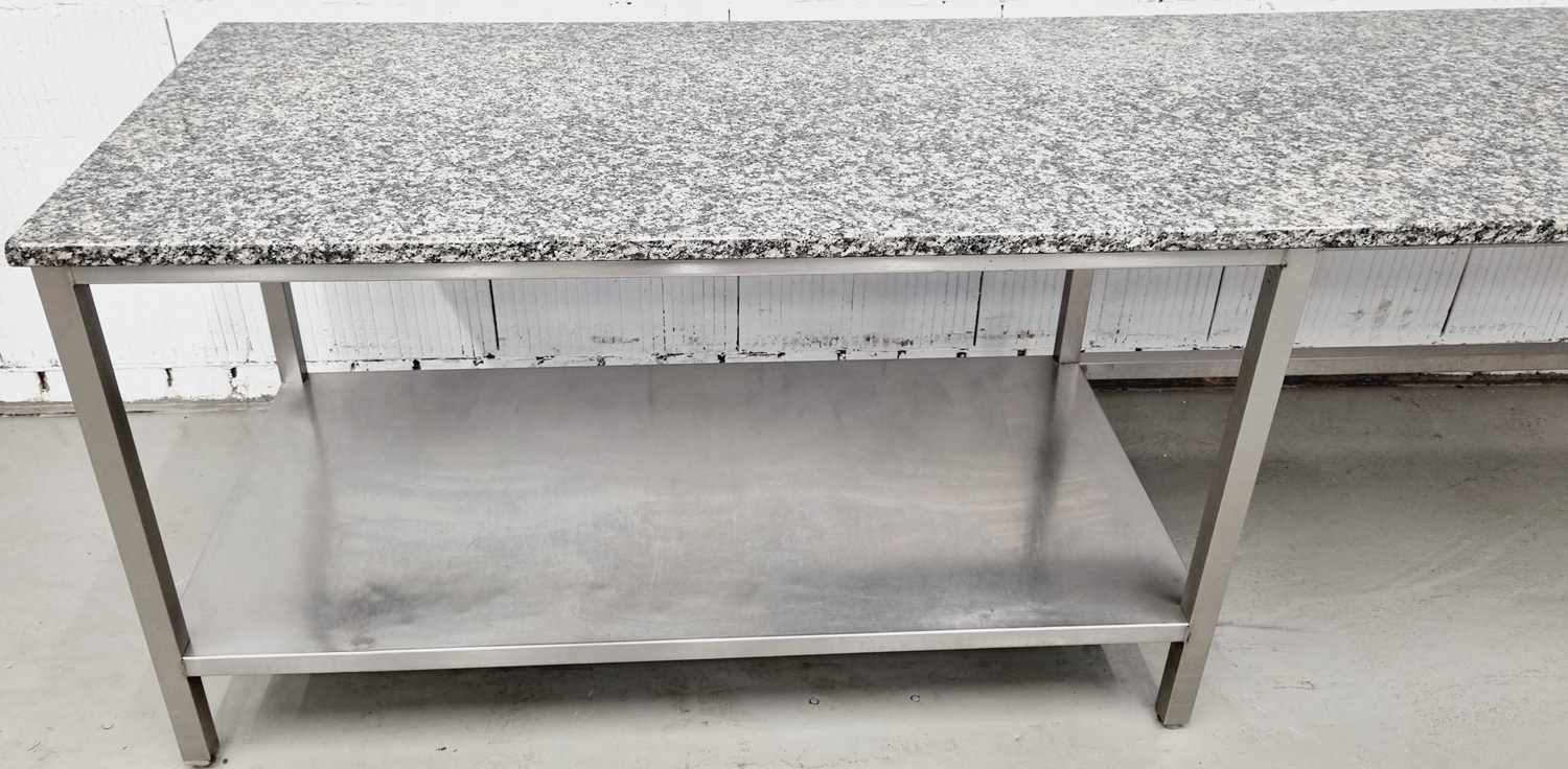 Arbeitstisch AT 3000 mit Granitplatte