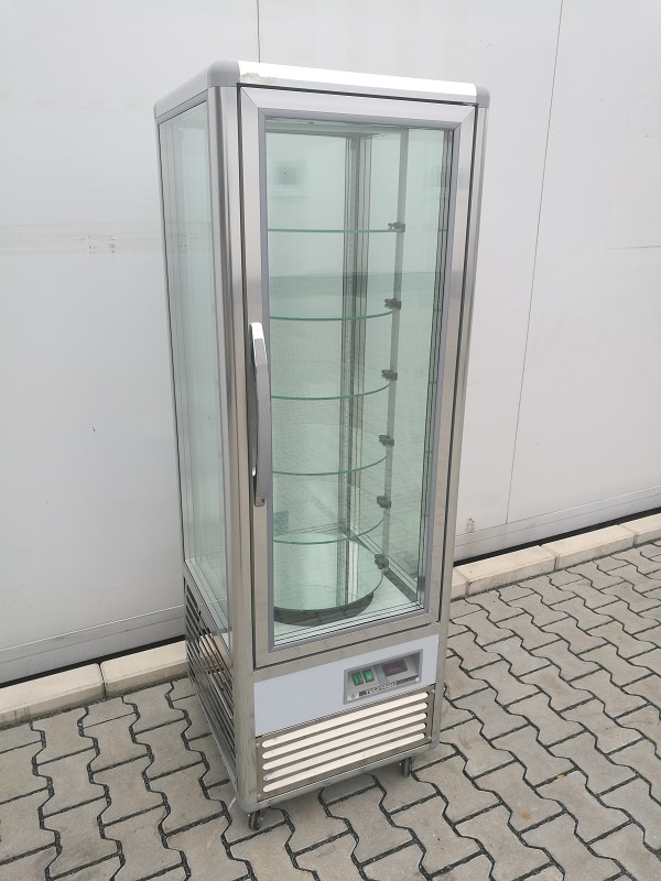 Kühlvitrine Snelle 350 R mit 6 drehbbaren Glasablagen