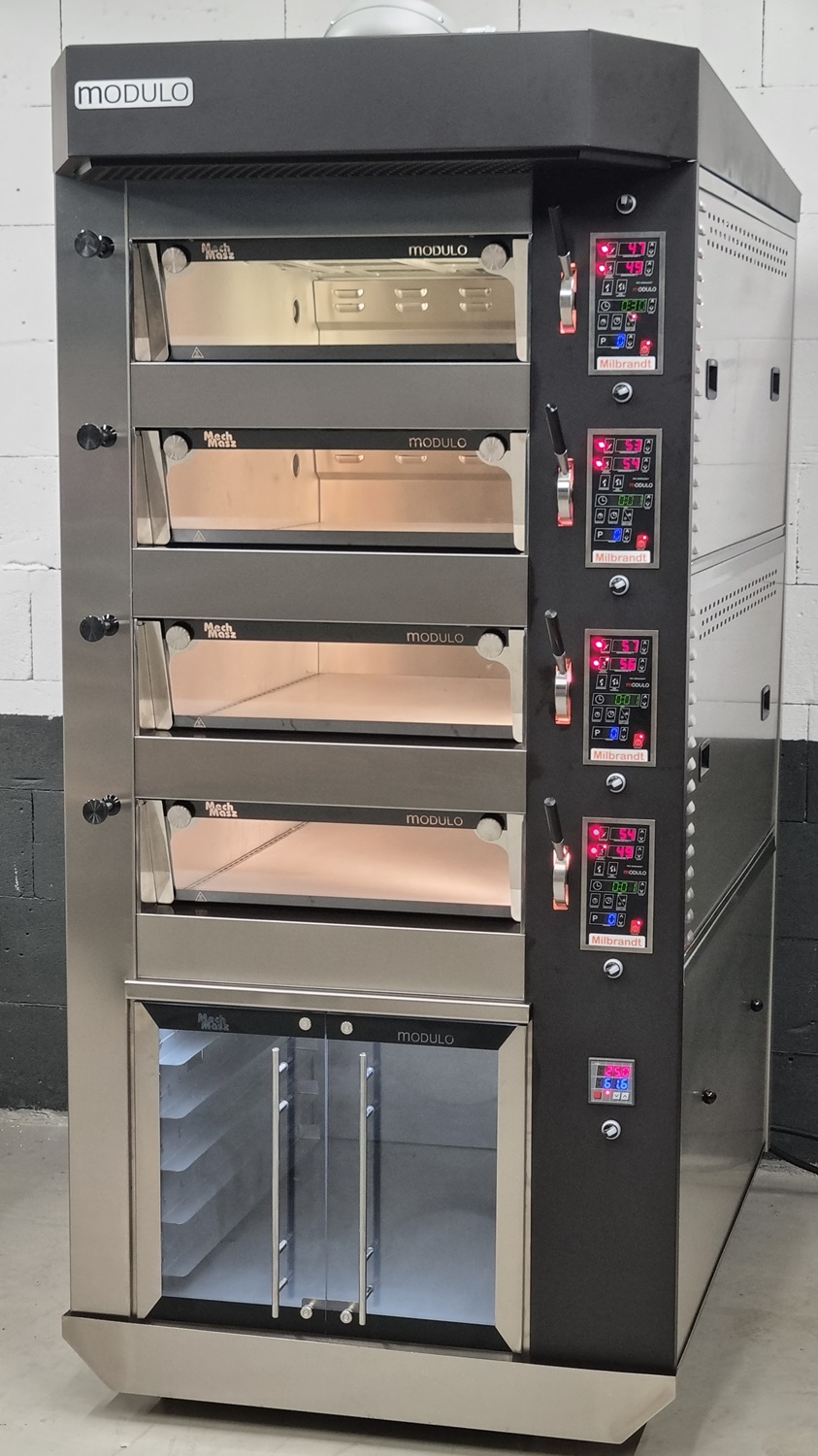 Etagenbackofen Modul 1-4-64