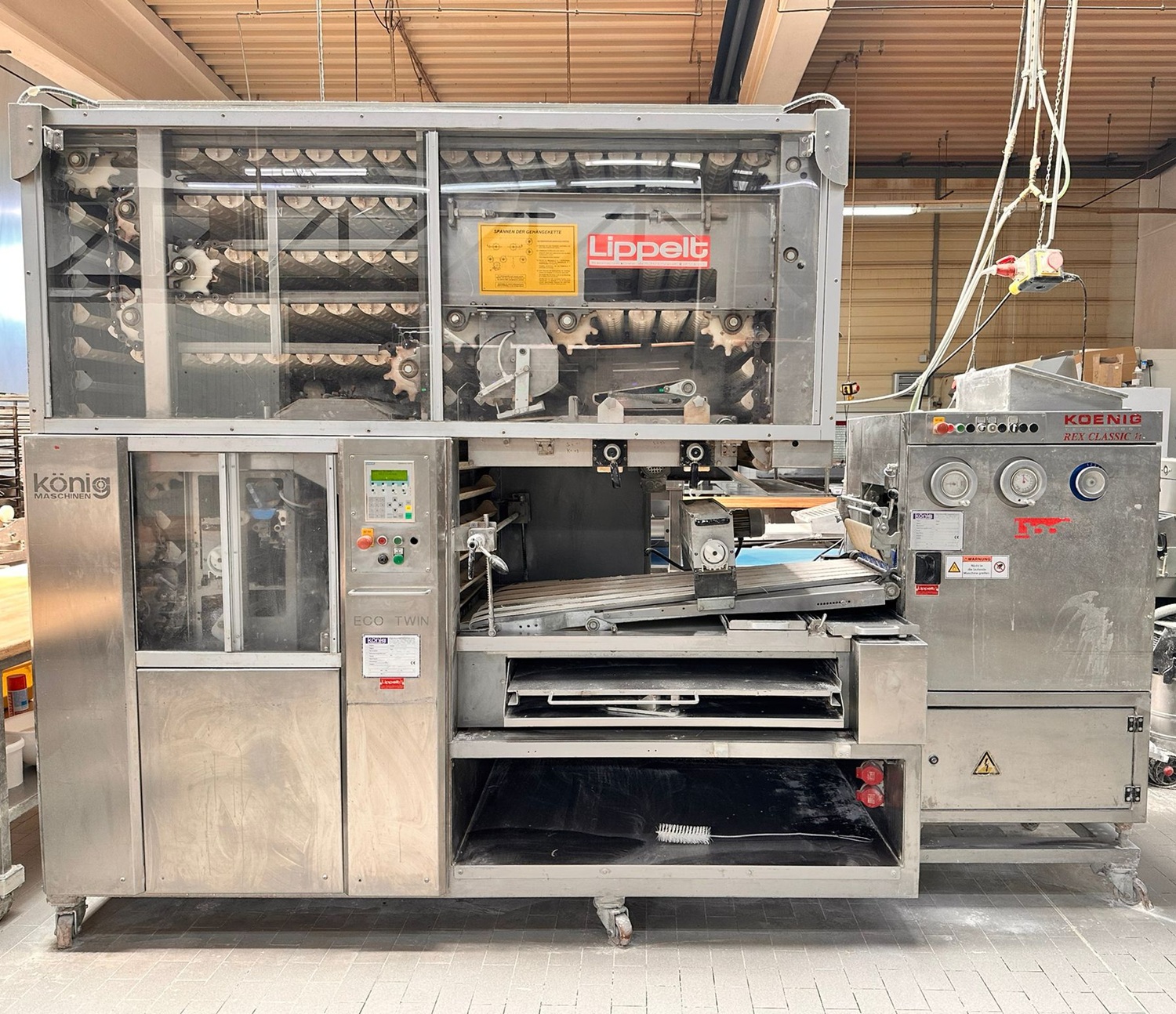 Brötchenanlage König ECO Twin 800 Classic Rex