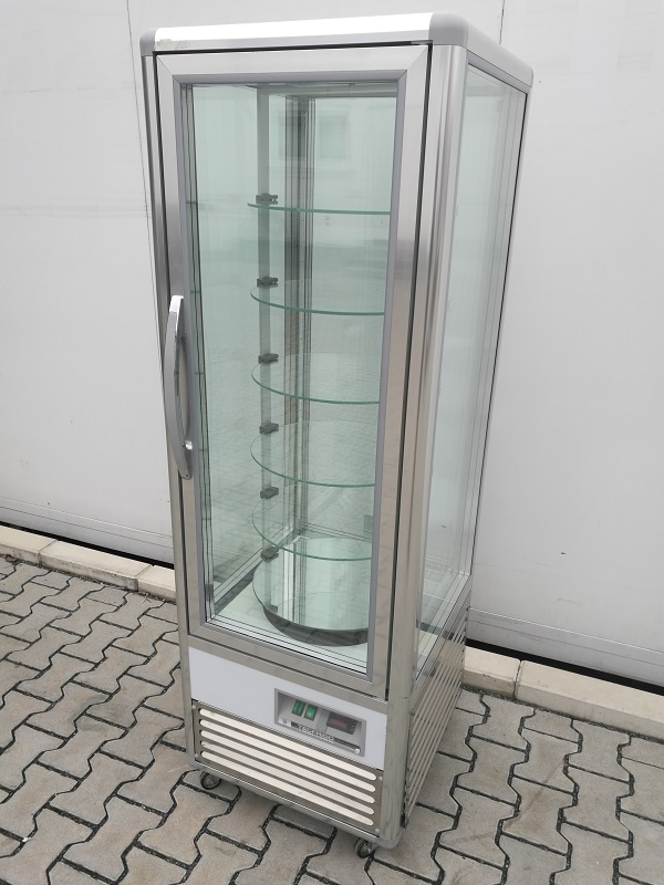 Kühlvitrine Snelle 350 R mit 6 drehbbaren Glasablagen