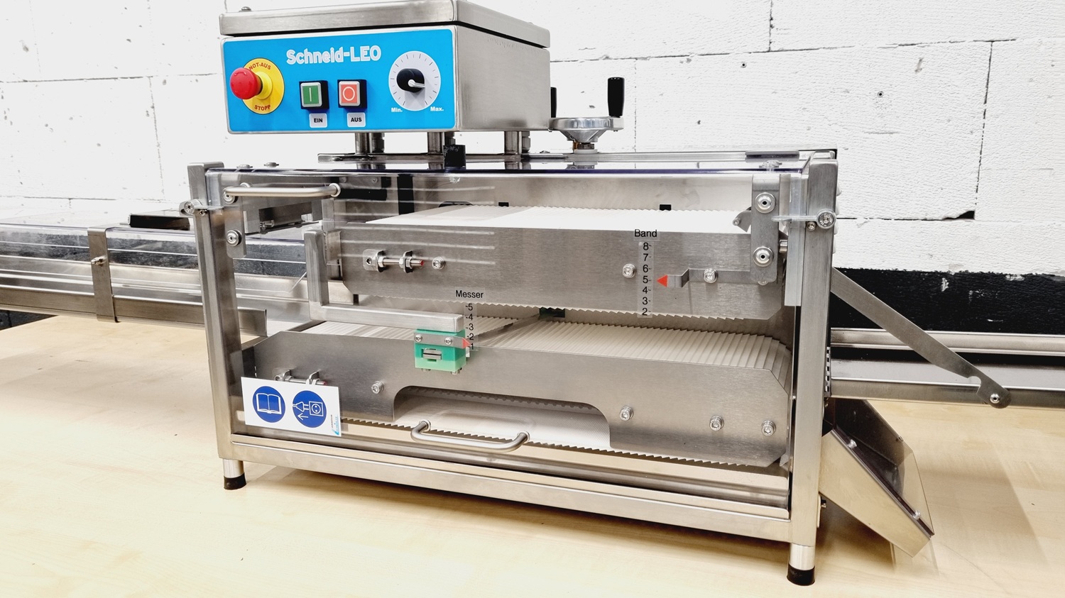 Kleingebäck-Schneidemaschine Schneid-LEO