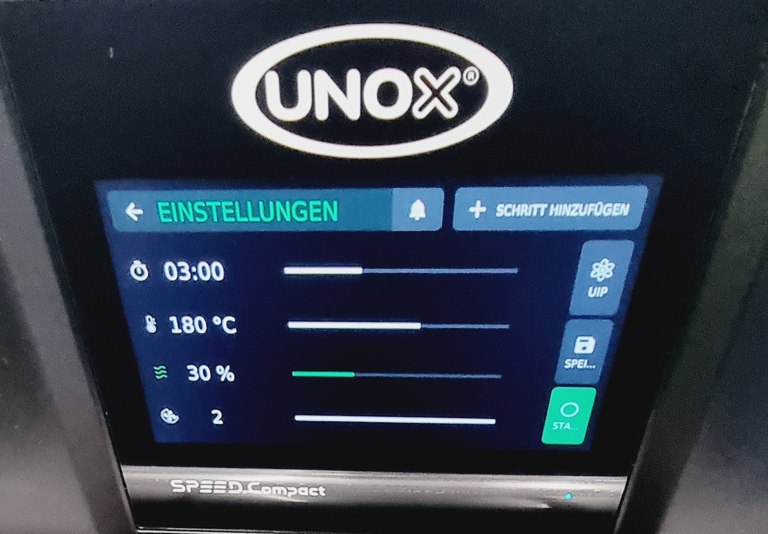 Heißluftofen Unox Speed Compact   Neu