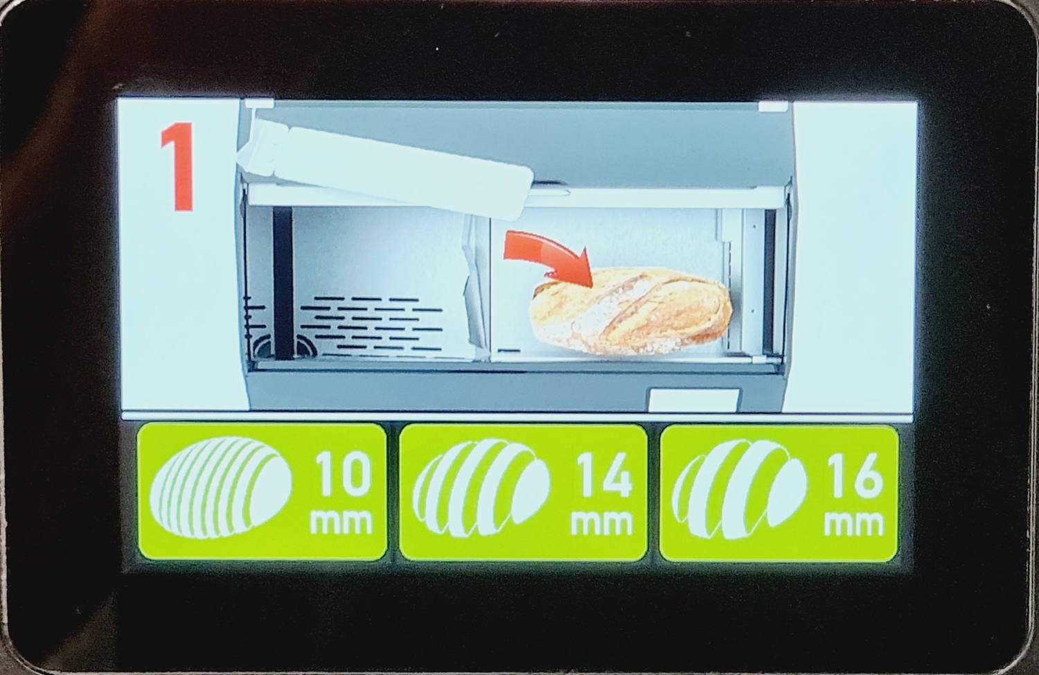 Brotschneidemaschine JAC Varia Self  800 Touch   NEU
