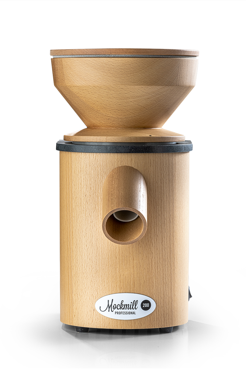 Getreidemühle Mockmill Professional 200 aus Holz