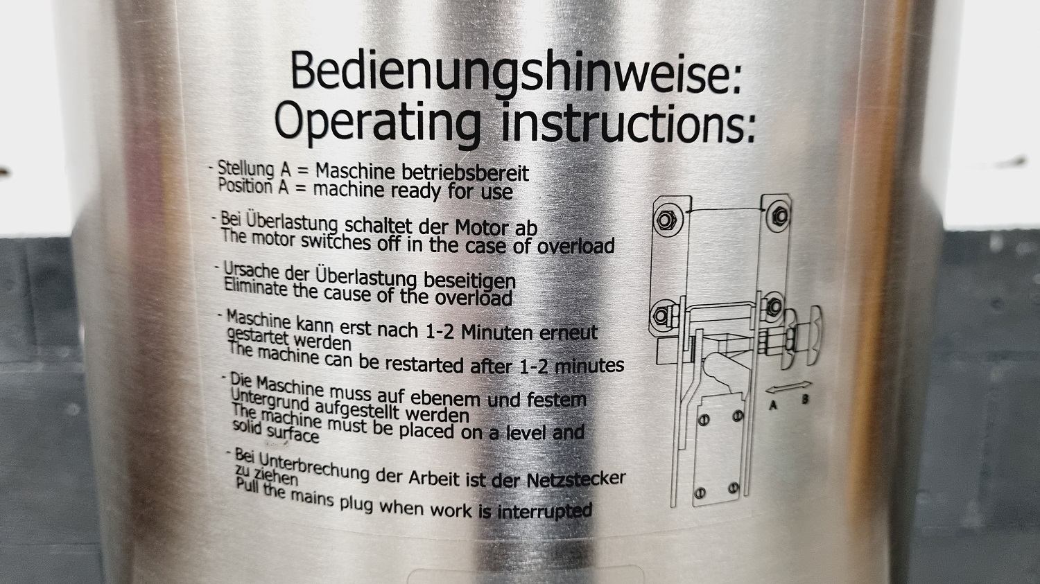 Restbrotzerkleinerer Bio 2  NEU